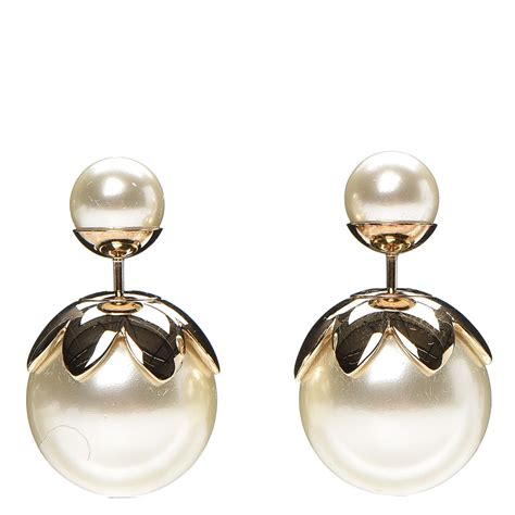 dior earrings pearl|dior tribal earrings real pearl.